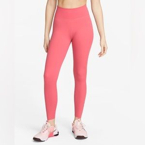 Nike Women’s One Lux Leggings Mid rise 7/8 silky soft skin’ pants‎ XXS